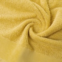Ręcznik kąpielowy JULITA z szenilową bordiurą Mój wybór - Eva Minge Eurofirany - 50 x 90 cm - musztardowy 4