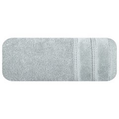 Ręcznik GLORY 1 z bordiurą z dodatkiem lśniącej nici Eurofirany - 30 x 50 cm - stalowy 2