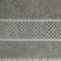 Dywanik łazienkowy CALEB grafitowy z ozdobnym wzorem Eurofirany - 50 x 70 cm - grafitowy 3