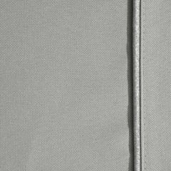 Obrus srebrny Madele elegancki z subtelną lamówką Eurofirany - 85 x 85 cm - popielaty 3