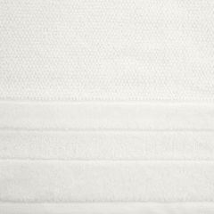 LINEA ręcznik kąpielowy z welwetową bordiurą Eurofirany - 50 x 90 cm - biały 4