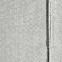 Obrus srebrny Madele elegancki z subtelną lamówką Eurofirany - 40 x 180 cm - srebrny 3