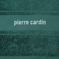 NEL komplet 3 turkusowych ręczników kąpielowych w ozdobnym pudełku PIERRE CARDIN - 40 x 34 x 9 cm - ciemnoturkusowy 3