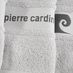 Komplet 3 srebrnych ręczników kąpielowych NEL w ozdobnym pudełku PIERRE CARDIN - 40 x 34 x 9 cm - srebrny 4