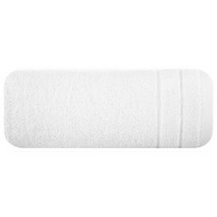 Ręcznik do rąk Damla z welwetową bordiurą Eurofirany - 30 x 50 cm - biały 2