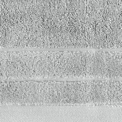 Ręcznik do rąk Damla z welwetową bordiurą Eurofirany - 30 x 50 cm - stalowy 3