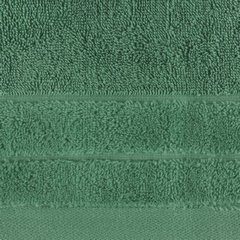 Ręcznik do rąk Damla z welwetową bordiurą Eurofirany - 30 x 50 cm - zielony 3