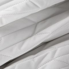 Narzuta na łóżko beżowa SOFIA 1 z matowego welwetu pikowana bezszwowo 230x260 cm Eurofirany - 230 x 260 cm - biały 4