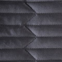 Narzuta na łóżko czarna SOFIA 1 z matowego welwetu pikowana bezszwowo 230x260 cm Eurofirany - 230 x 260 cm - czarny 5