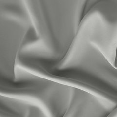 Zasłona zaciemniająca krótka srebrna LOGAN z matowej tkaniny typu blackout 140x175 cm na przelotkach Eurofirany - 140 x 175 cm - szary 4