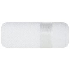 Ręcznik MILAN biały z błyszczącą bordiurą Eurofirany - 30 x 50 cm - biały 2