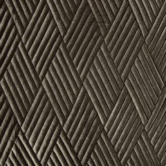 ARIEL 1 brązowa narzuta welwetowa z geometrycznym wzorem 220x240 cm Eurofirany - 220 x 240 cm - brązowy 3