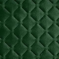 Narzuta na łóżko ciemna zielona DIMON z matowego welwetu z pikowaniem bezszwowym 170x210 cm Eurofirany - 170 x 210 cm - ciemnozielony 3