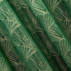 Zasłona GOJA z welwetu z motywem roślinnym Pierre Cardin Eurofirany - 140 x 250 cm - zielony 2