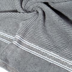 FILON ręcznik do rąk z błyszczącą bordiurą Eva Minge Eurofirany - 30 x 50 cm - srebrny 5