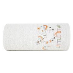 BABY 35 bawełniany ręcznik dziecięcy z motywem jednorożca Eurofirany - 50 x 90 cm - biały 2
