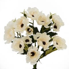Sztuczny kwiat dekoracyjny kremowy Eurofirany - ∅ 4 x 31 cm - kremowy 1