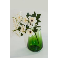 Sztuczny kwiat dekoracyjny kremowy Eurofirany - ∅ 4 x 31 cm - kremowy 2