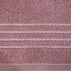 Ręcznik FIORE z ozdobnym stębnowaniem na bordiurze Eurofirany - 30 x 50 cm - liliowy 3