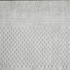 Ręczniki IBIZA z bawełny z efektowną bordiurą Eurofirany - 30 x 50 cm - stalowy 3