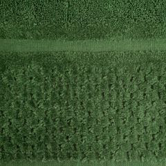 Ręczniki IBIZA z bawełny z efektowną bordiurą Eurofirany - 30 x 50 cm - butelkowy zielony 3