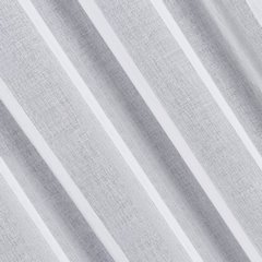 Firana ELPIDIA w stylu eko o strukturze deszczyku z etaminy Eurofirany - 350 x 150 cm - biały 2