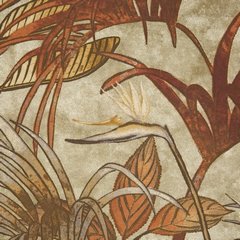 Komplet pościeli beżowy MARIKA we wzór roślinny  z satyny bawełnianej 160x200 cm, 70x80 cm Eurofirany - 160 x 200 cm - beżowy 3