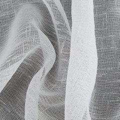 Firana LEXY gładka w stylu eko z etaminy Eurofirany - 140 x 250 cm - biały 4
