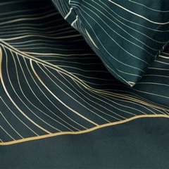 Komplet pościeli ciemnozielonej z kolekcji PREMIUM z makosatyny bawełnianej Eurofirany - 220 x 200 cm - ciemnozielony 5