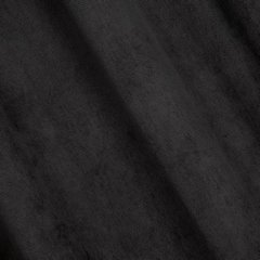 Zasłona MILO z matowego welwetu Eurofirany - 140 x 250 cm - czarny 2