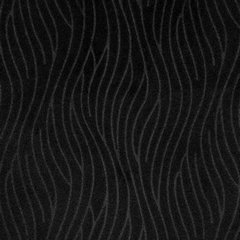 Zasłona LILI z wytłaczanego welwetu Eurofirany - 140 x 250 cm - czarny 3