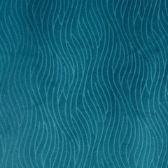 Zasłona LILI z wytłaczanego welwetu Eurofirany - 140 x 250 cm - niebieski 3
