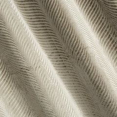 Zasłona LUSSI z błyszczącego strukturalnego welwetu Eurofirany - 140 x 250 cm - jasnobrązowy 2