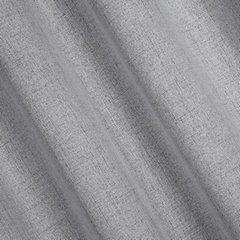 Zasłona stalowa LINDA z matowej tkaniny Eurofirany - 140 x 250 cm - stalowy 2