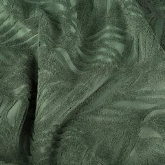 Zasłona OCTAVIA z welwetu wytłaczanego w liście Eurofirany - 140 x 250 cm - ciemnomiętowy 4