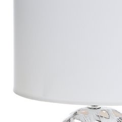 Lampa DAKOTA biała z ażurową podstawą Eurofirany - 25 x 16 x 40 cm - biały 2