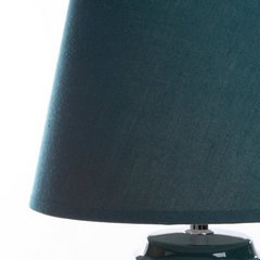 Lampa stołowa KARLA turkusowa na ceramicznej podstawie Eurofirany - ∅ 25 x 40 cm - turkusowy 2