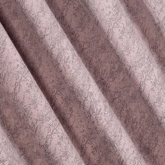 Zasłona RIVA z welwetu ze wzorem marmurku Eurofirany - 140 x 270 cm - różowy 2