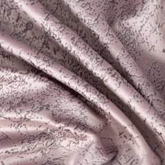 Zasłona RIVA z welwetu ze wzorem marmurku Eurofirany - 140 x 270 cm - różowy 4