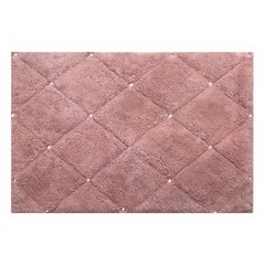 Chic 2 ciemny różowy bawełniany dywanik łazienkowy z kryształkami 60x90 cm Eurofirany - 60 x 90 cm - ciemnoróżowy 2