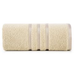 Ręcznik łazienkowy MADI z lśniącymi paskami na bordiurze Eurofirany - 30 x 50 cm - beżowy 2