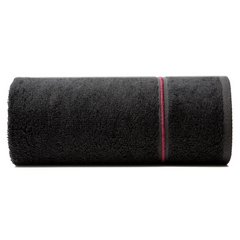 Ręcznik kąpielowy BAMBO z włókna bambusowego i bawełny Eurofirany - 50 x 90 cm - czarny 2