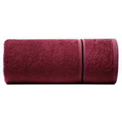 Ręcznik kąpielowy BAMBO z włókna bambusowego i bawełny Eurofirany - 50 x 90 cm - czerwony 2