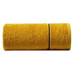 Ręcznik kąpielowy BAMBO z włókna bambusowego i bawełny Eurofirany - 50 x 90 cm - musztardowy 2