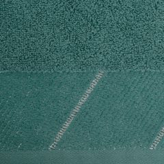 EVITA bawełniany ręcznik do rąk z błyszczącą bordiurą Eurofirany - 30 x 50 cm - turkusowy 3