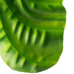 Liść dekoracyjny botaniczny zielony Eurofirany - 107 cm - zielony 2
