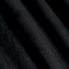 MADLEN czarna zasłona z matowego welwetu na taśmie fleks 140x300 cm Eurofirany - 140 x 300 cm - czarny 2