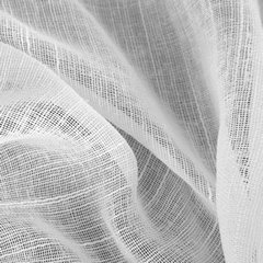 Firana CARLA o strukturze deszczyku z etaminy Eurofirany - 300 x 145 cm - biały 4