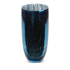 Wazon MOLLY 1 granatowy ze szkła artystycznego Eurofirany - ∅ 16 x 38 cm - ciemnoniebieski 1