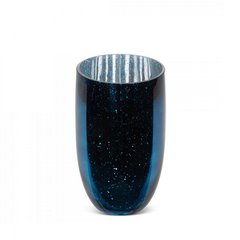 Wazon MOLLY 1 granatowy ze szkła artystycznego Eurofirany - ∅ 16 x 28 cm - ciemnoniebieski 1